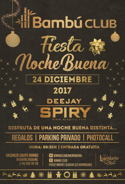 Bambú Nochebuena 2017