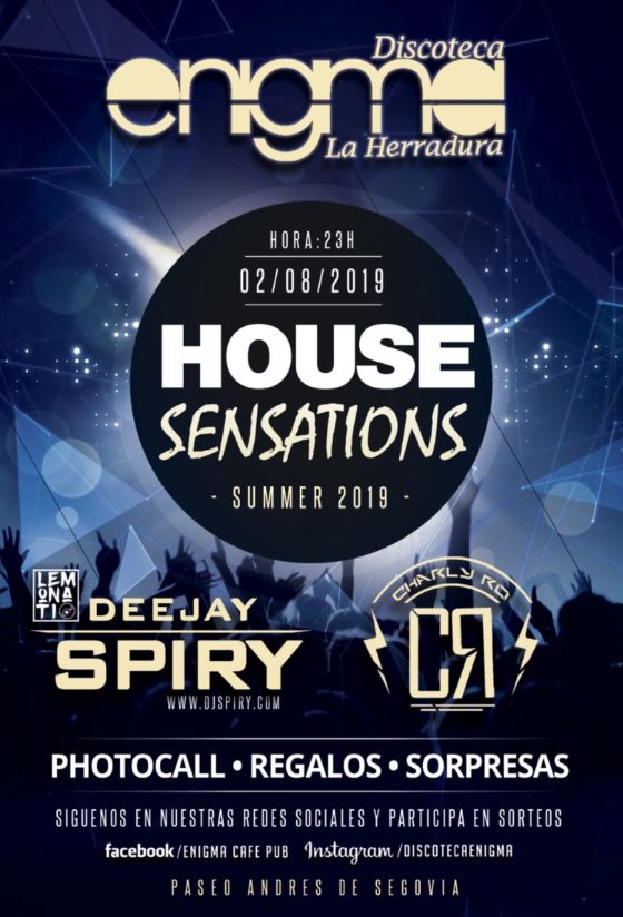 Enigma House Sensations 2019