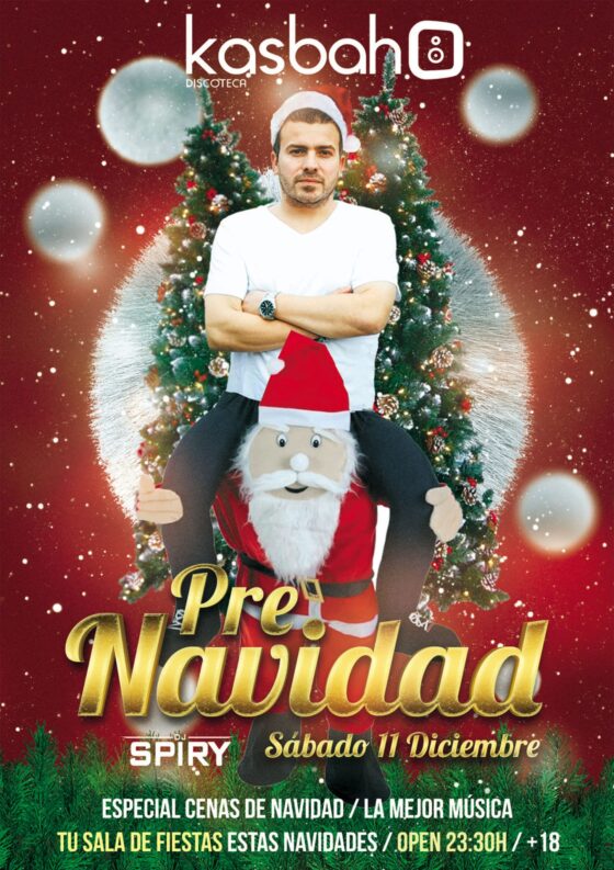 Pre Navidad 2021 Disco Kasbah